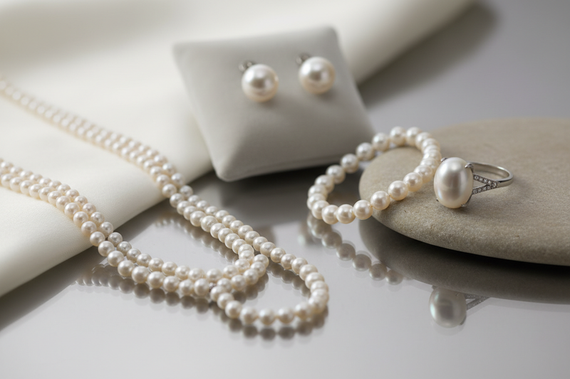 Pearl Jewelry Set