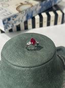 Bridal earrings with teardrop zircon stones elegant wedding design