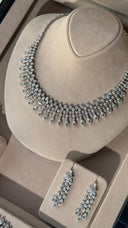bridal crystal jewelry set elegant design for bride