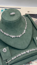 Luxury Swarovski bridal necklace from Celestara jewelry set elegant wedding accessory