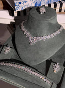 Jewelry set including necklace, bracelet, and earrings
