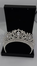 Royal Elara Bridal Crown – Luxury Crystal Wedding Tiara