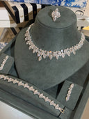 velmora luxury bridal necklace statement wedding jewelry