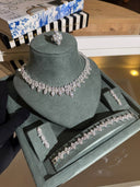 velmora swarovski wedding necklace elegant bridal jewelry