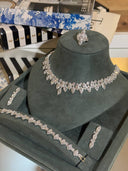 velmora luxury bridal jewelry set swarovski zirconia